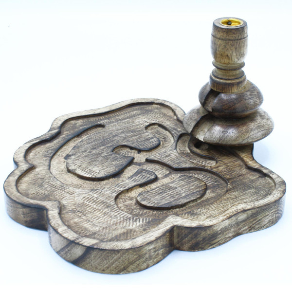 Drewniany kominek backflow - Ohm