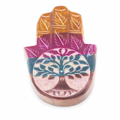 Podstawka pod kadzidełka Hamsa z naturalnego steatytu - Drzewo Życia | Sklep Kardamon | Aromaterapia | Relax | Medytacja Podstawka pod kadzidełka Hamsa z naturalnego steatytu - Drzewo Życia | Sklep Kardamon | Aromaterapia | Relax | Medytacja