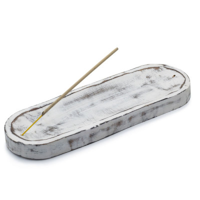 Podstawka z drewna mango - duża biała | Sklep Kardamon | Aromaterapia | Relax | Medytacja Podstawka z drewna mango - duża biała | Sklep Kardamon | Aromaterapia | Relax | Medytacja