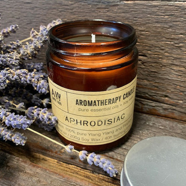 Aromaterapeutyczna Świeca Sojowa 200g - Afrodyzjak