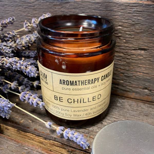 Aromaterapeutyczna Świeca Sojowa 200g - Relaks