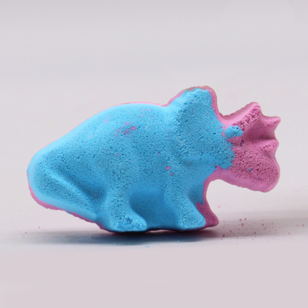 Kula kąpielowa dla dzieci Dinozaur 80g - Borówka