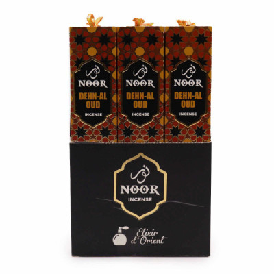 Kadzidełka Noor - Dehn-Al Oud | Sklep Kardamon | Aromaterapia | Relax | Medytacja