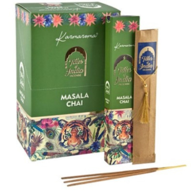 Kadzidełka Tales Of India - Masala Chai | Sklep Kardamon | Aromaterapia | Relax | Medytacja Kadzidełka Tales Of India - Masala Chai | Sklep Kardamon | Aromaterapia | Relax | Medytacja