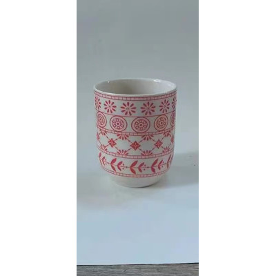 Zestaw 6 ceramicznych kubeczków do herbaty 190 ml Zestaw 6 ceramicznych kubeczków do herbaty 190 ml