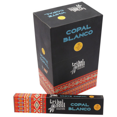 Kadzidełka Tribal Soul - Biały Kopal | Sklep Kardamon | Aromaterapia | Relax | Medytacja Kadzidełka Tribal Soul - Biały Kopal | Sklep Kardamon | Aromaterapia | Relax | Medytacja