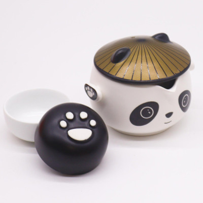 Zestaw Panda do herbaty 0.33l - 2 kubeczki, etui