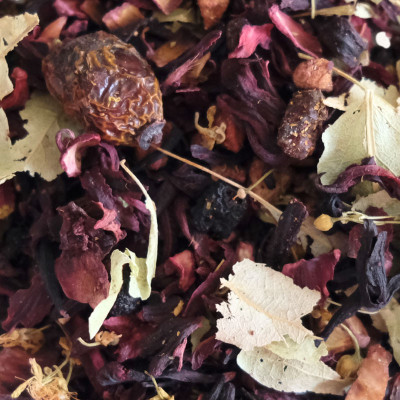 Herbatka owocowa Raspberry & Linden (malina z lipą)