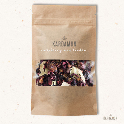 Herbatka owocowa Raspberry & Linden (malina z lipą)