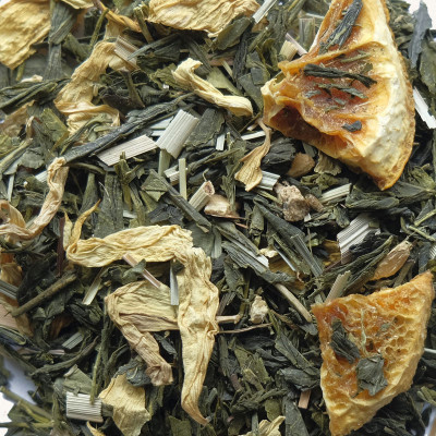 Zielona Sencha Ginger Lemongrass – Orzeźwienie