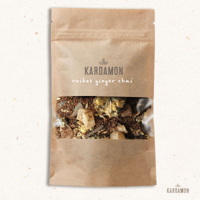 Rooibos Ginger Chai – Bezkofeinowy i Korzenny