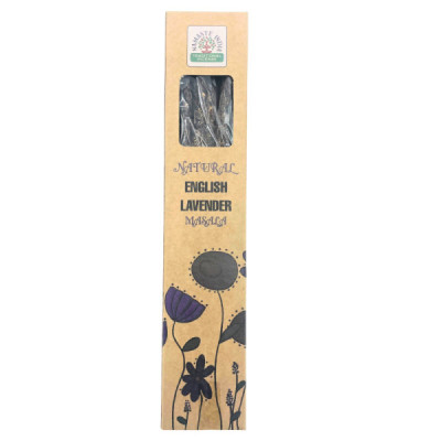 Kadzidełka Botaniczne Namaste - Angielska Lawenda | Sklep Kardamon | Aromaterapia | Relax | Medytacja