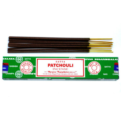 Kadzidełka Satya - Paczuli | Sklep Kardamon | Aromaterapia | Relax | Medytacja Kadzidełka Satya - Paczuli | Sklep Kardamon | Aromaterapia | Relax | Medytacja