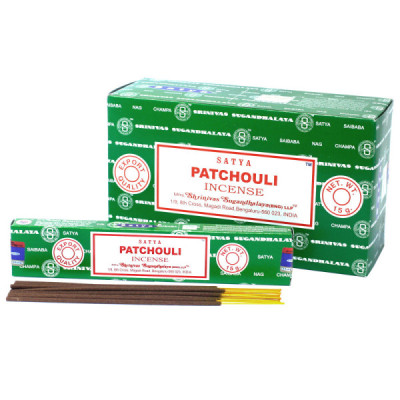 Kadzidełka Satya - Paczuli | Sklep Kardamon | Aromaterapia | Relax | Medytacja Kadzidełka Satya - Paczuli | Sklep Kardamon | Aromaterapia | Relax | Medytacja