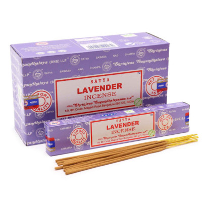 Kadzidełka Satya - Lawenda | Sklep Kardamon | Aromaterapia | Relax | Medytacja Kadzidełka Satya - Lawenda | Sklep Kardamon | Aromaterapia | Relax | Medytacja