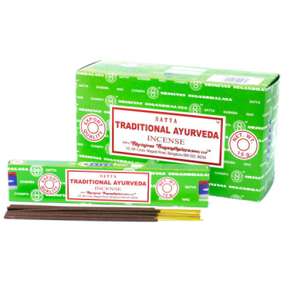 Kadzidełka Satya - Tradycyjna Ayurveda | Sklep Kardamon | Aromaterapia | Relax | Medytacja