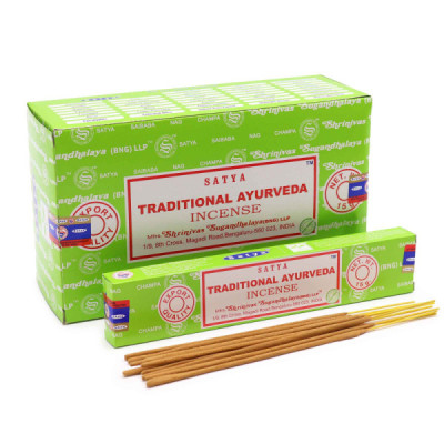 Kadzidełka Satya - Tradycyjna Ayurveda | Sklep Kardamon | Aromaterapia | Relax | Medytacja