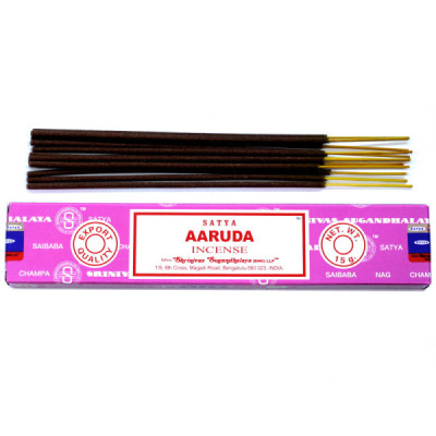 Kadzidełka Satya - Aaruda | Sklep Kardamon | Aromaterapia | Relax | Medytacja