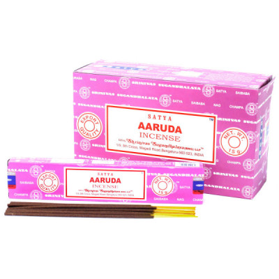 Kadzidełka Satya - Aaruda | Sklep Kardamon | Aromaterapia | Relax | Medytacja