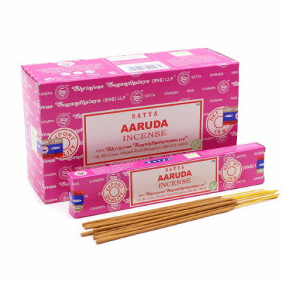 Kadzidełka Satya - Aaruda | Sklep Kardamon | Aromaterapia | Relax | Medytacja