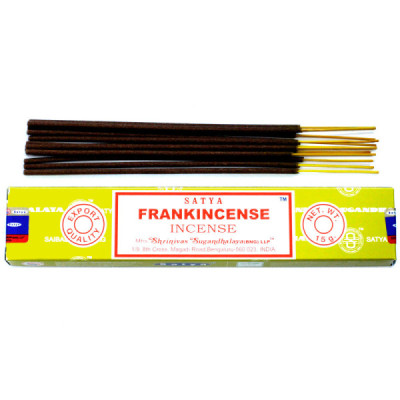 Kadzidełka Satya - Frankincense | Sklep Kardamon | Aromaterapia | Relax | Medytacja Kadzidełka Satya - Frankincense | Sklep Kardamon | Aromaterapia | Relax | Medytacja