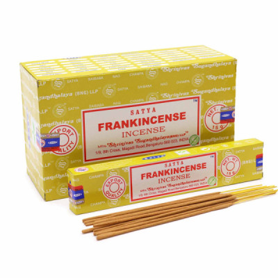 Kadzidełka Satya - Frankincense | Sklep Kardamon | Aromaterapia | Relax | Medytacja Kadzidełka Satya - Frankincense | Sklep Kardamon | Aromaterapia | Relax | Medytacja
