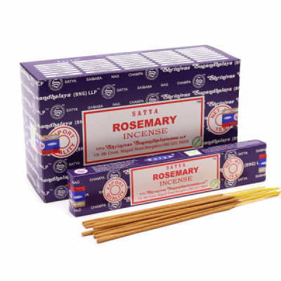 Kadzidełka Satya - Rozmaryn | Sklep Kardamon | Aromaterapia | Relax | Medytacja