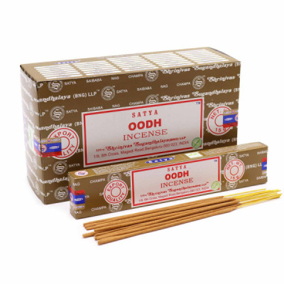 Kadzidełka Satya - Oodh | Sklep Kardamon | Aromaterapia | Relax | Medytacja Kadzidełka Satya - Oodh | Sklep Kardamon | Aromaterapia | Relax | Medytacja