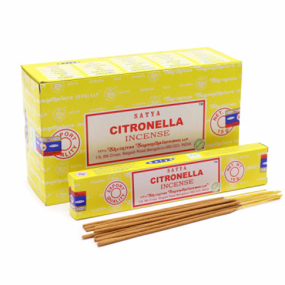 Kadzidełka Satya - Cytronella | Sklep Kardamon | Aromaterapia | Relax | Medytacja Kadzidełka Satya - Cytronella | Sklep Kardamon | Aromaterapia | Relax | Medytacja