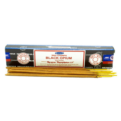Kadzidełka Satya - Czarne Opium | Sklep Kardamon | Aromaterapia | Relax | Medytacja Kadzidełka Satya - Czarne Opium | Sklep Kardamon | Aromaterapia | Relax | Medytacja