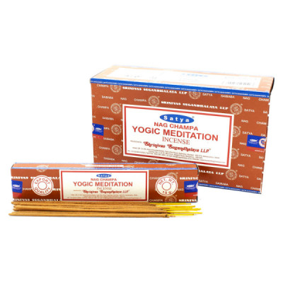 Kadzidełka Satya - Medytacja Jogiczna | Sklep Kardamon | Aromaterapia | Relax | Medytacja