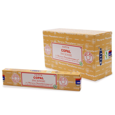 Kadzidełka Satya - Kopal | Sklep Kardamon | Aromaterapia | Relax | Medytacja