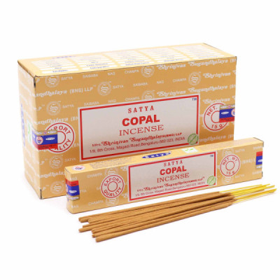 Kadzidełka Satya - Kopal | Sklep Kardamon | Aromaterapia | Relax | Medytacja