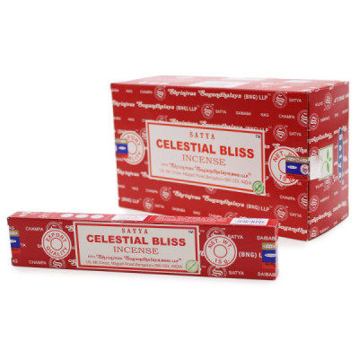 Kadzidełka Satya - Celestial Bliss | Sklep Kardamon | Aromaterapia | Relax | Medytacja
