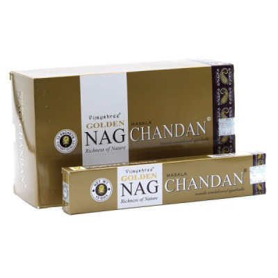 Kadzidełka Golden Nag - Sandałowiec | Sklep Kardamon | Aromaterapia | Relax | Medytacja