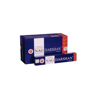 Kadzidełka Golden Nag - Darshan | Sklep Kardamon | Aromaterapia | Relax | Medytacja
