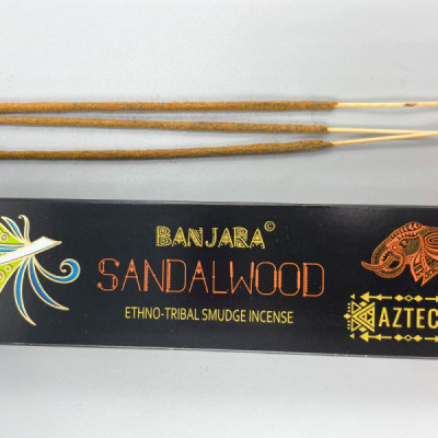Kadzidełka Banjara - Drzewo Sandałowe | Sklep Kardamon | Aromaterapia | Relax | Medytacja