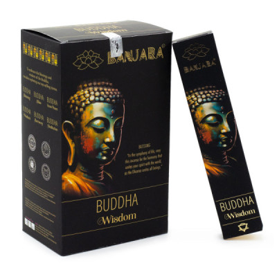 Kadzidełka Banjara Budda - Mądrość | Sklep Kardamon | Aromaterapia | Relax | Medytacja