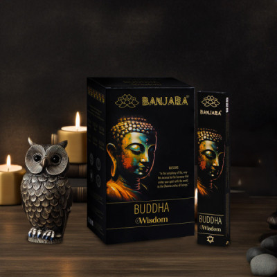Kadzidełka Banjara Budda - Mądrość | Sklep Kardamon | Aromaterapia | Relax | Medytacja