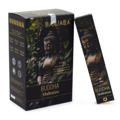 Kadzidełka Banjara Budda - Medytacja | Sklep Kardamon | Aromaterapia | Relax | Medytacja Kadzidełka Banjara Budda - Medytacja | Sklep Kardamon | Aromaterapia | Relax | Medytacja