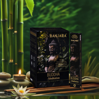 Kadzidełka Banjara Budda - Medytacja | Sklep Kardamon | Aromaterapia | Relax | Medytacja Kadzidełka Banjara Budda - Medytacja | Sklep Kardamon | Aromaterapia | Relax | Medytacja