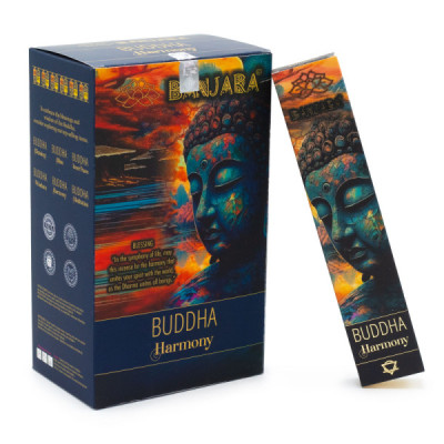 Kadzidełka Banjara Budda - Harmonia | Sklep Kardamon | Aromaterapia | Relax | Medytacja