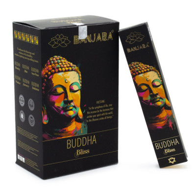 Kadzidełka Banjara Budda - Błogość | Sklep Kardamon | Aromaterapia | Relax | Medytacja Kadzidełka Banjara Budda - Błogość | Sklep Kardamon | Aromaterapia | Relax | Medytacja