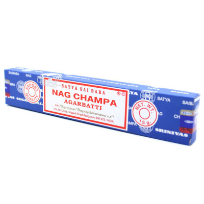 Kadzidełka Satya - Nag Champa | Sklep Kardamon | Aromaterapia | Relax | Medytacja