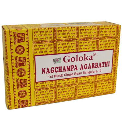 Kadzidełka Goloka - Nag Champa | Sklep Kardamon | Aromaterapia | Relax | Medytacja