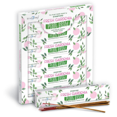 Roślinne Kadzidełka - Świeża Gardenia | Sklep Kardamon | Aromaterapia | Relax | Medytacja Roślinne Kadzidełka - Świeża Gardenia | Sklep Kardamon | Aromaterapia | Relax | Medytacja