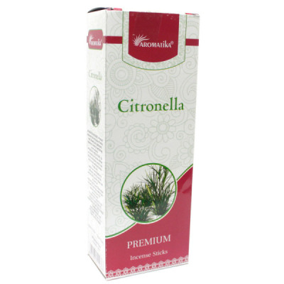 Kadzidełka Aromatica Premium - Citronella | Sklep Kardamon | Aromaterapia | Relax | Medytacja