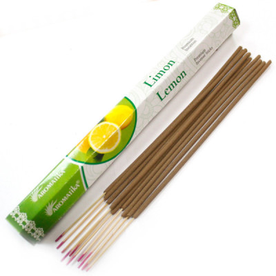 Kadzidełka Aromatica Premium - Cytryna | Sklep Kardamon | Aromaterapia | Relax | Medytacja Kadzidełka Aromatica Premium - Cytryna | Sklep Kardamon | Aromaterapia | Relax | Medytacja