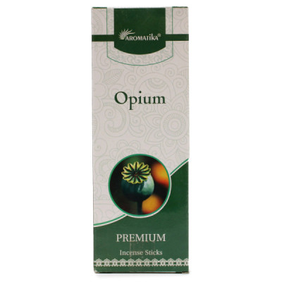 Kadzidełka Aromatika Premium - Opium | Sklep Kardamon | Aromaterapia | Relax | Medytacja