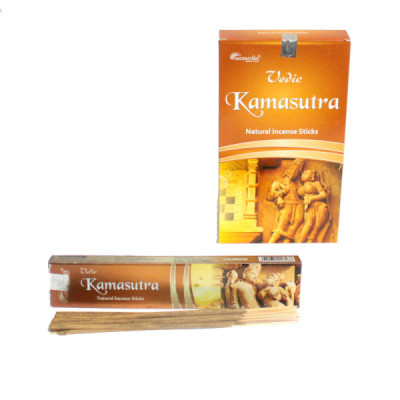 Kadzidełka Wedyjskie - Kamasutra | Sklep Kardamon | Aromaterapia | Relax | Medytacja Kadzidełka Wedyjskie - Kamasutra | Sklep Kardamon | Aromaterapia | Relax | Medytacja